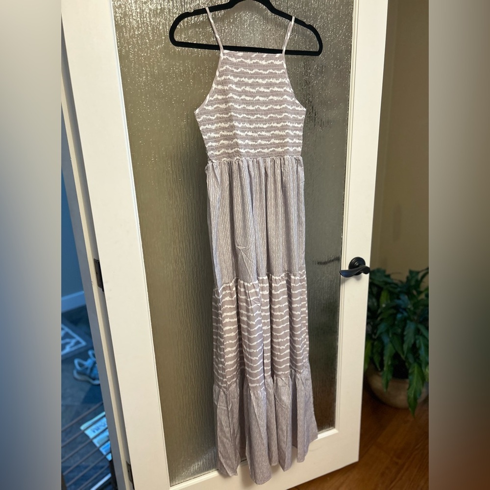 NWT Striped TLULY Maxi Dress
